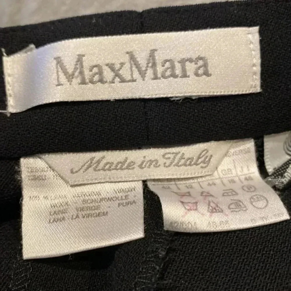 Max Mara black trousers pants - Picture 7 of 8